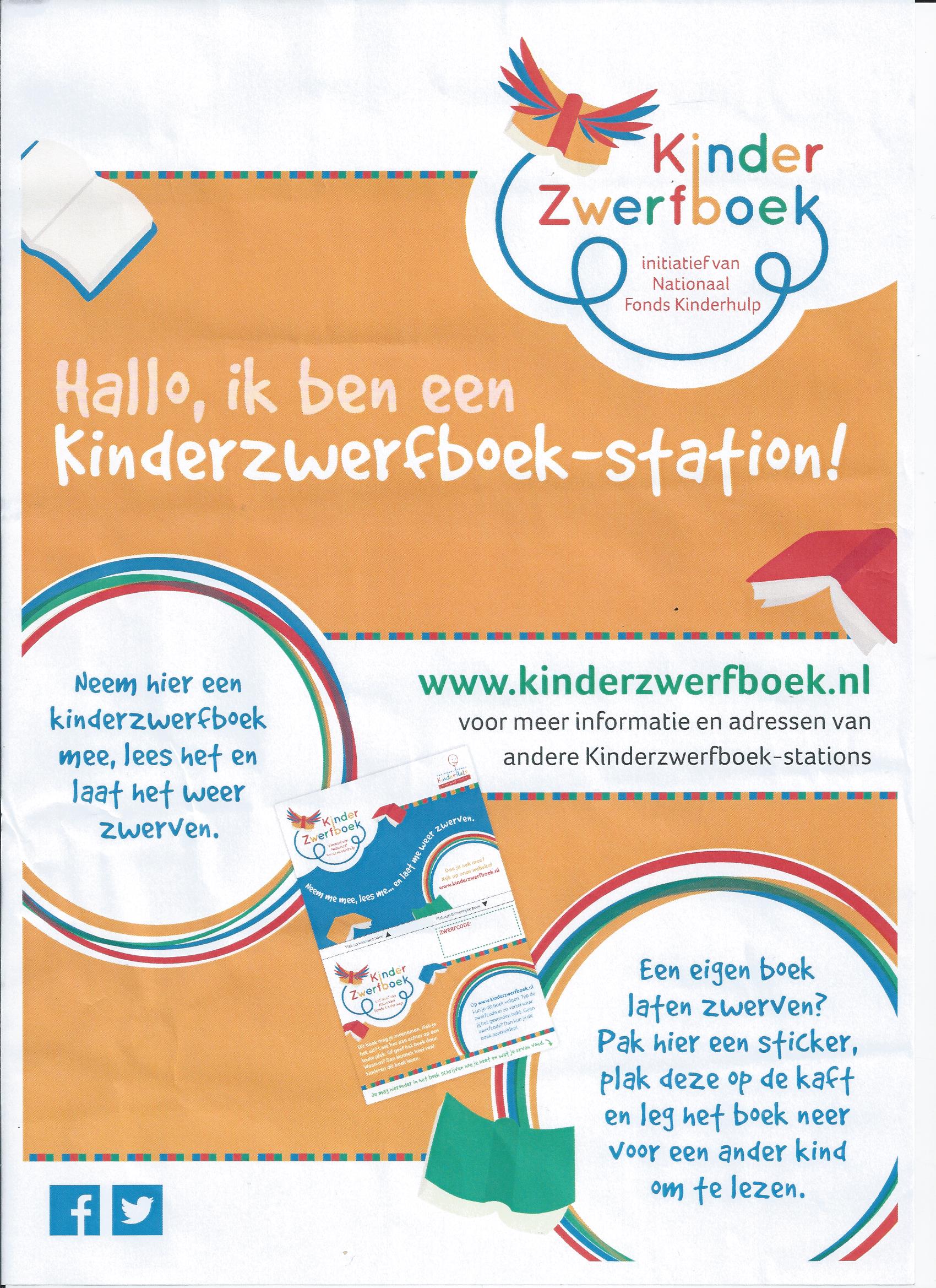 Poster Kinderzwerfboeken