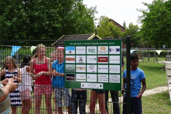 Opening start nieuw hekwerk